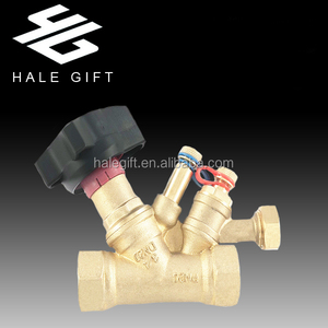 Vaste Orifice Stranginregelafsluiter Balans Flow Meter Klep, Messing Circuit Balancing Kleppen - Product Image 5