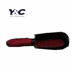 Hot Selling <strong>Tire</strong> Brush and 12'' <strong>Car</strong> Plastic <strong>Wheel</strong> Cleaning Brush