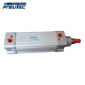 Cylindre pneumatique à air comprimé de type piston à double action, norme <span class=keywords><strong>DNC</strong></span> SE ISO 6431/ISO15552, alésage 100 mm carré, pour porte - Product Image 1