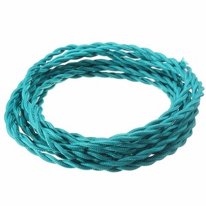 <span class=keywords><strong>2</strong></span> Core 0.75mm multicolor torcedura trenzado tela flexible del alambre del cable eléctrico Cable de iluminación de luz colgante - Product Image 2