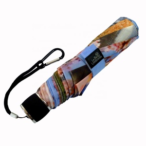 <span class=keywords><strong>Parapluie</strong></span> compact personnalisé avec photo numérique de patte de chat ou de <span class=keywords><strong>chien</strong></span>, empreinte digitale, manuel, pongee - Product Image 5
