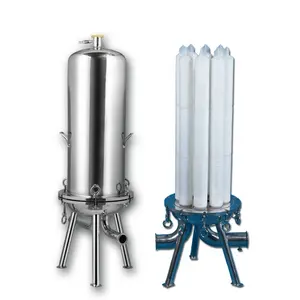TS filter SS316L stainless steel filter housing for beer wine whisky filtration 1000L per hour with good price