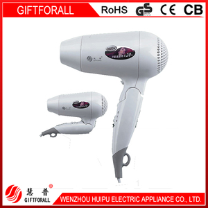 1600 Watt <span class=keywords><strong>convinent</strong></span> per il trasporto con bocchetta Manico Pieghevole Hair Dryer viaggio