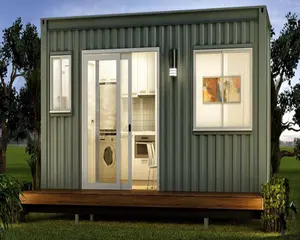 20ft Lowes Prefab Bộ Dụng Cụ Nhà Modular Vận Chuyển Container Nhà Kế Hoạch Thiết Kế Đúc Sẵn Kit Nhà