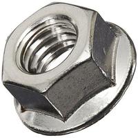 DIN 6923 stainless steel/baja karbon kacang hex flange