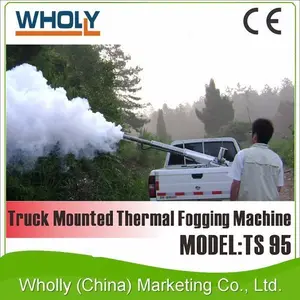 TS-95 ट्रक घुड़सवार रिमोट कंट्रोल थर्मल fogger खेत मशीन