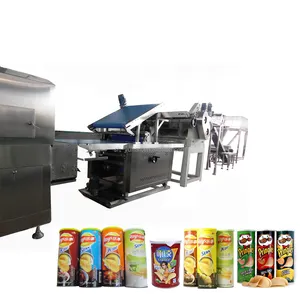 Línea de producción automática de patatas fritas