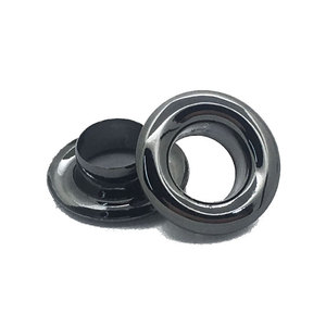 Occhiello in metallo rotondo piccolo color nichel da 12 mm in lega di zinco <span class=keywords><strong>per</strong></span> scarpe e stivali, ecologico - Product Image 6