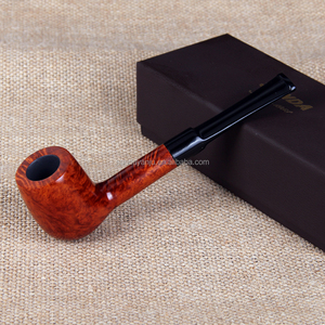 Pipa <span class=keywords><strong>de</strong></span> <span class=keywords><strong>Tabaco</strong></span> Sanda Import Briar, Pipa Recta Hecha a Mano, Regalo para Hombre, SD-833 - Product Image 3