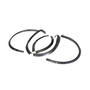 6 pièces/ensemble de garnitures d'ailes de passage de roue en fibre de carbone pour <span class=keywords><strong>Tesla</strong></span> <span class=keywords><strong>Model</strong></span> <span class=keywords><strong>X</strong></span> P90 75D P100 2016-2018 - Product Image 5