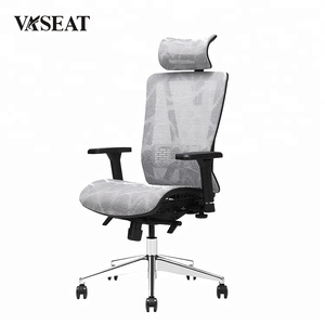 Alto respaldo ergonómico sillón silla de <span class=keywords><strong>oficina</strong></span> de malla con reposacabezas - Product Image 5