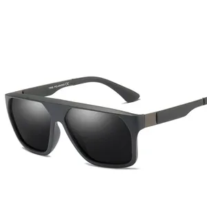 偏光太阳镜男士时尚大框TR90 + TAC旅行品牌设计师太阳眼镜男士太阳镜P0051