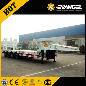 70 طن منخفضة <span class=keywords><strong>wheelbase</strong></span> السرير شبه مقطورة الأبعاد الأبعاد - Product Image 5