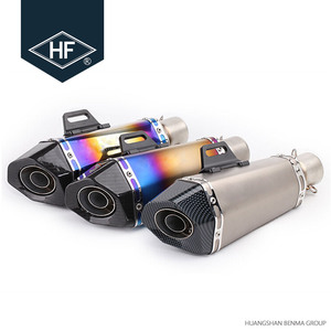 <span class=keywords><strong>DB</strong></span> <span class=keywords><strong>Killer</strong></span> enfiler Grosse Saleté Vélo Universel Moto Tuyau D'échappement - Product Image 2