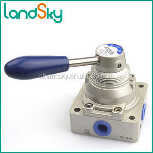 LandSky variedades gama de aleación de Aluminio de 3 vías válvula de palanca Manual de aire 4HV310 08 <span class=keywords><strong>S</strong></span> L - Product Image 3