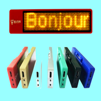Insignias LED Personalizadas al por Mayor con Pantalla LED Intermitente