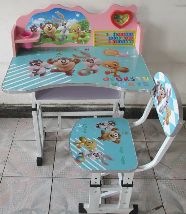 Nouveau design et à prix réduit de meubles pour enfants chaise de table d'étude table et chaises en métal pour enfants table basse pour filles ensembles de 750