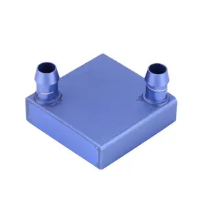 Disipador de calor SISTEMA DE 40x40x12mm de aluminio PC portátil CPU de agua del radiador de bloque de enfriamiento por agua líquida enfriador de agua de aluminio de refrigeración