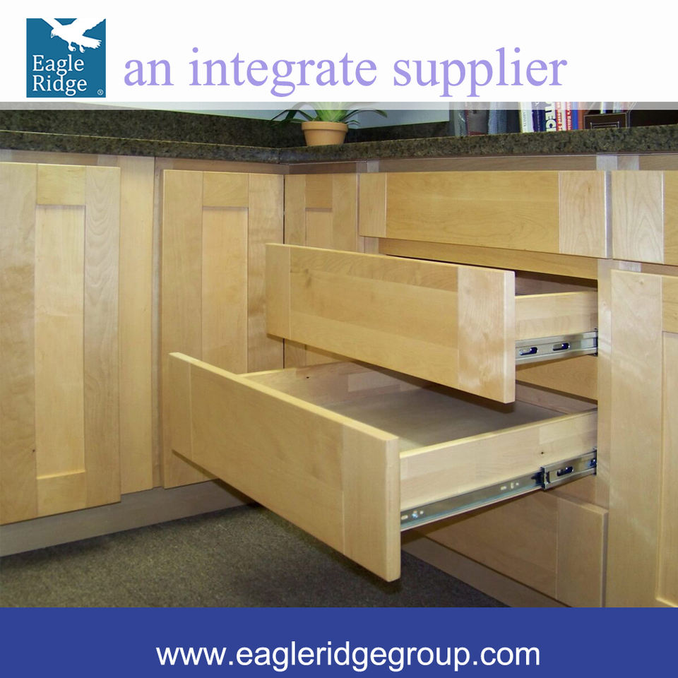 All Solid Wood Maple Shaker Kitchen Cabinets 10x10 RTA | Durable ...
