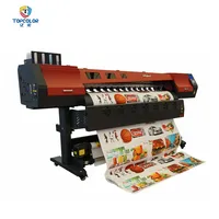 Indoor & outdoor TC- 1680V CMYK DX5 print head canvas printer panaflex car sticker printing machine