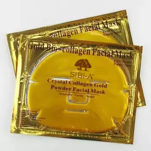 Máscara facial peel off ouro 24k de colágeno, para cuidados com a pele na coréia, preço no atacado