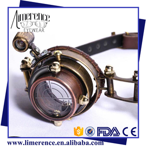 Lunettes de soleil cospy vintage, accessoires punk 4 pièces, de haute qualité, <span class=keywords><strong>steampunk</strong></span> - Product Image 2