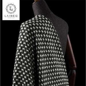 Nuevo grueso británico vintage flor vestido de lujo Boucle tejido de lana de Cachemira - Product Image 1