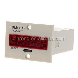 JDM11-6H Réarmable 0-999999 LED Panneau D'affichage Compteur Numérique - Product Image 2