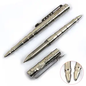 2016ใหม่ Edc ยุทธวิธีปากกาสแตนเลสปากกาหน้าต่างหักเขียนเครื่องมือตัด