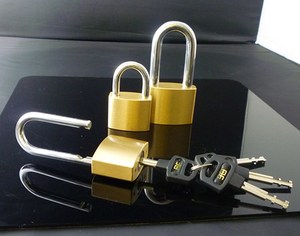 MOK W205 haute sécurité à serrure en laiton avec système de clé principale <span class=keywords><strong>cadenas</strong></span> couleur or - Product Image 6