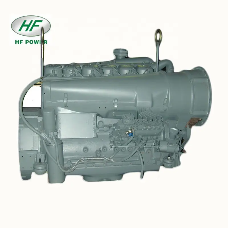 BF6L913 Turbo Mesin 6 Silinder 120hp 1500Rpm Air Cooled Mesin Diesel Deutz 140hp 1800Rpm