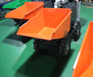 Électrique Brouette De Puissance Mini Dumper KT-MD300EN avec 4WD Facile Turing - Product Image 3