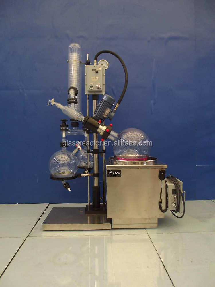 CE y certificación ISO 1-50L de Laboratorio utilizando Equipos De Destilación evaporador rotativo al vacío precio