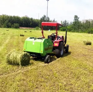 Equipamento de corte de feno e baleamento