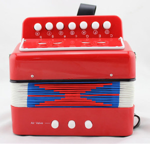 Obral Mainan Harmonika Tangan Pilihan Warna Merah, Mainan Harmonika Tangan Belajar Dini Anak Kecil - Product Image 5