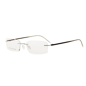 <span class=keywords><strong>MOQ</strong></span>ユニセックスチタンリムレス眼鏡なし - Product Image 3