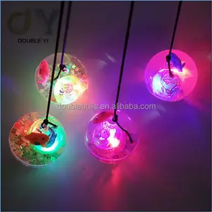 Jouets en boule avec lumières led, 5 pièces, magnifique jouet lumineux, 55mm, pour enfants