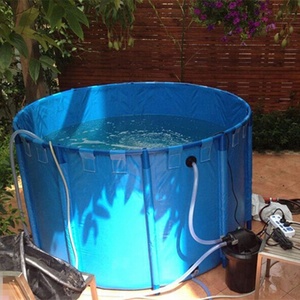 Dia. 200cm altezza 80cm PVC porta telone pieghevole Koi acquario <span class=keywords><strong>per</strong></span> <span class=keywords><strong>giardino</strong></span> - Product Image 3