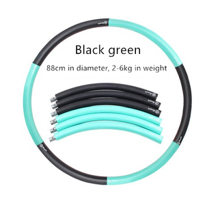 De alta calidad plegable Eco amigable plana de acero inoxidable Fitness Hula Hoop fabricante - Product Image 3