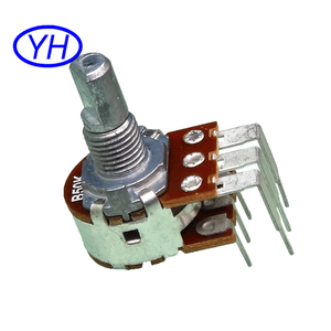 Samples free 16mm 2 band linear rotary 502 503 504 k carbon film potentiometer - Product Image 2