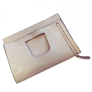 Pochette da sera con borsa da donna in pelle piegata <span class=keywords><strong>chic</strong></span> di vendita calda con decorazione con cerniera - Product Image 3