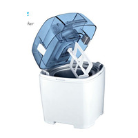 Machine à glace portable électrique Antronic 1,5 L de couleur bleue ATC-1500