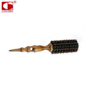Alta calidad de cerdas de <span class=keywords><strong>jabal</strong></span>í cepillo de pelo mango de madera, madera de haya cepillos al por mayor - Product Image 3