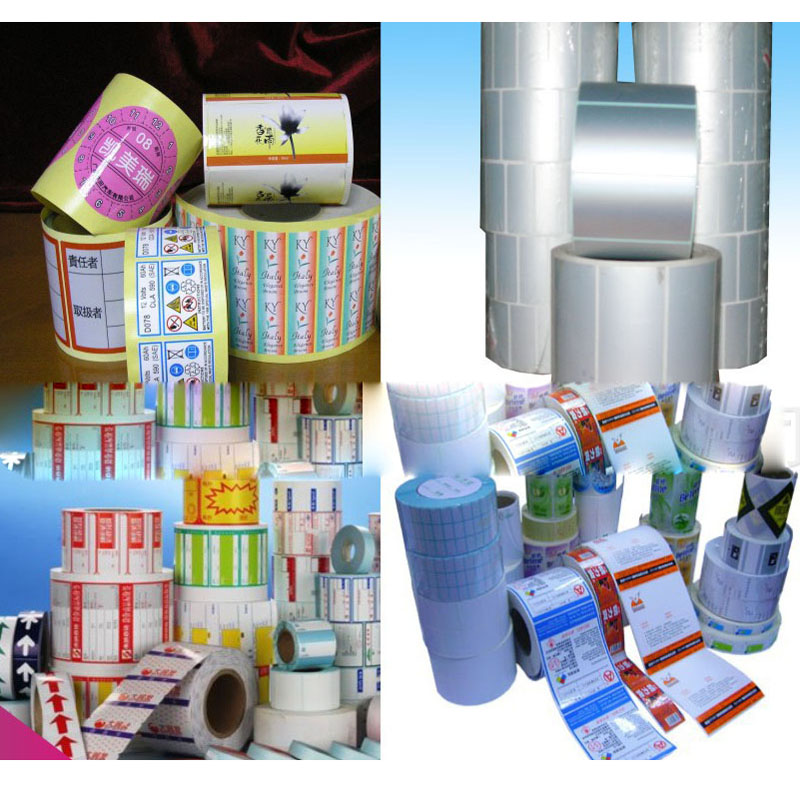 Printed Packaging Usage Adhesive Bottle Label Sticker, Custom Printing Paper PVC Vinyl Die Cut Logo Label