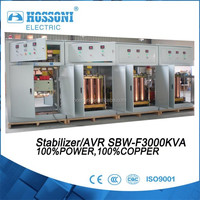Stabilisateur de tension automatique triphasé 380V/400V pour projets industriels, 2500 kVA, 100 % cuivre, 40 ans d'expérience en usine