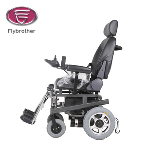 Sedie a Rotelle Elettriche in Plastica di Grandi Dimensioni/Sedie a Rotelle Elettriche per Quadripligici/Sedie a Rotelle Elettriche con Funzione di Verticalizzazione - Product Image 2