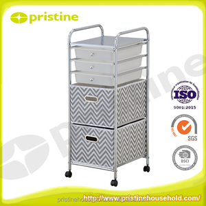 Alta calidad <span class=keywords><strong>2</strong></span> Cajones de Tela 3 cajones De Plástico Cajón de Almacenamiento de Carros - Product Image 3