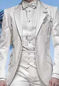 Mode Blanc Nouveau <span class=keywords><strong>Style</strong></span> 3 Pièces Slim Fit pour <span class=keywords><strong>Costume</strong></span> <span class=keywords><strong>Homme</strong></span> WF058 - Product Image 5