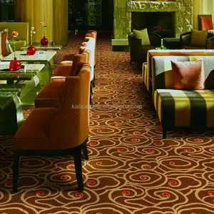 Deluxe Banquet Restaurant Axminster Floors Carpet Fashionable Meeting Carpet