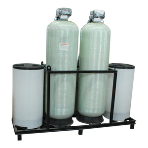 Skid-instalación tanque FRP 6m 3/hr dúplex tanque <span class=keywords><strong>de</strong></span> agua suavizante para la Eliminación <span class=keywords><strong>de</strong></span> la dureza del agua - Product Image 6